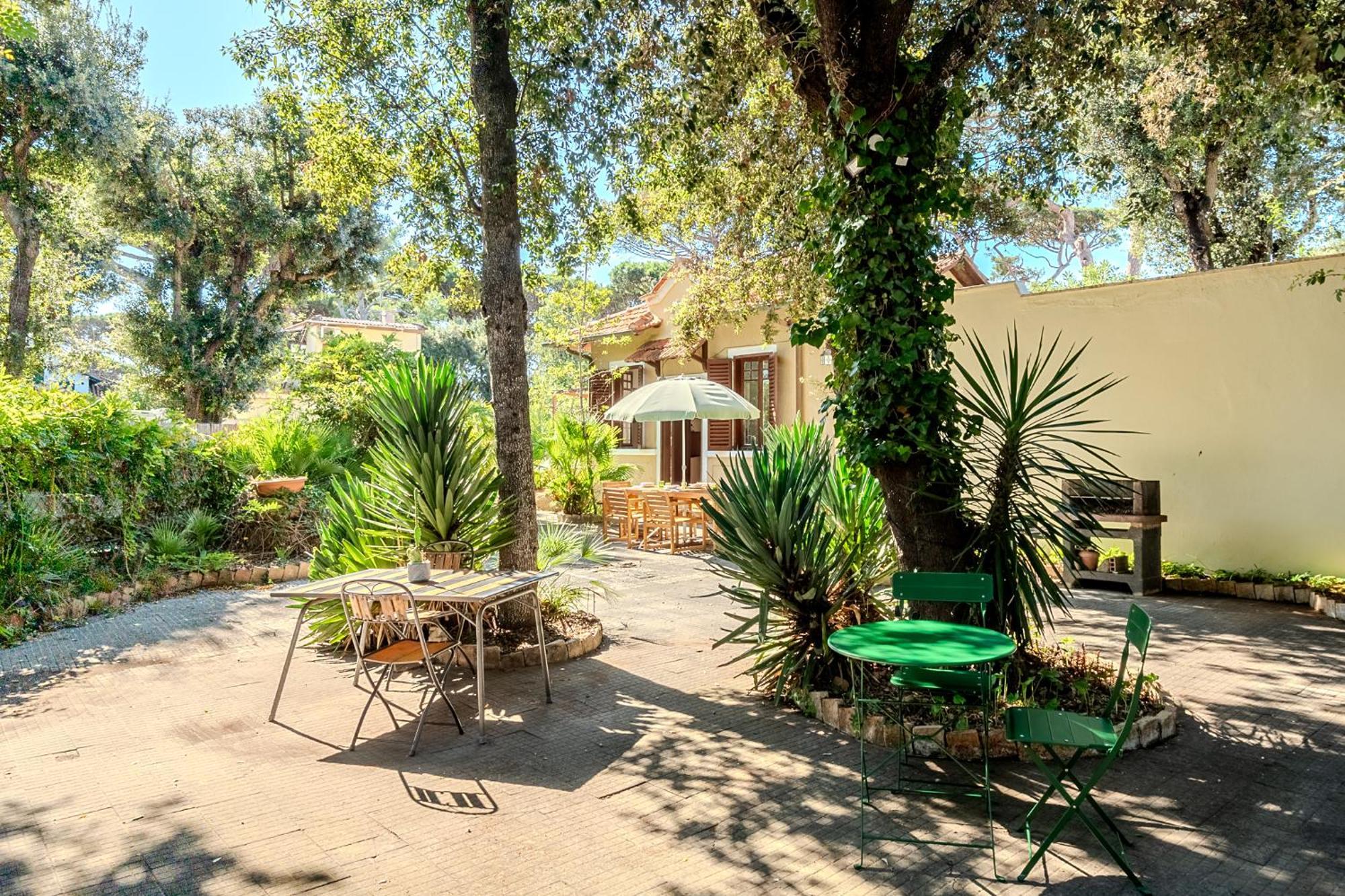 Exclusive Charming Villa - Free Parking 400 Mq Garden - Rome Airport - Roseto Villa Dream Fregenae Buitenkant foto