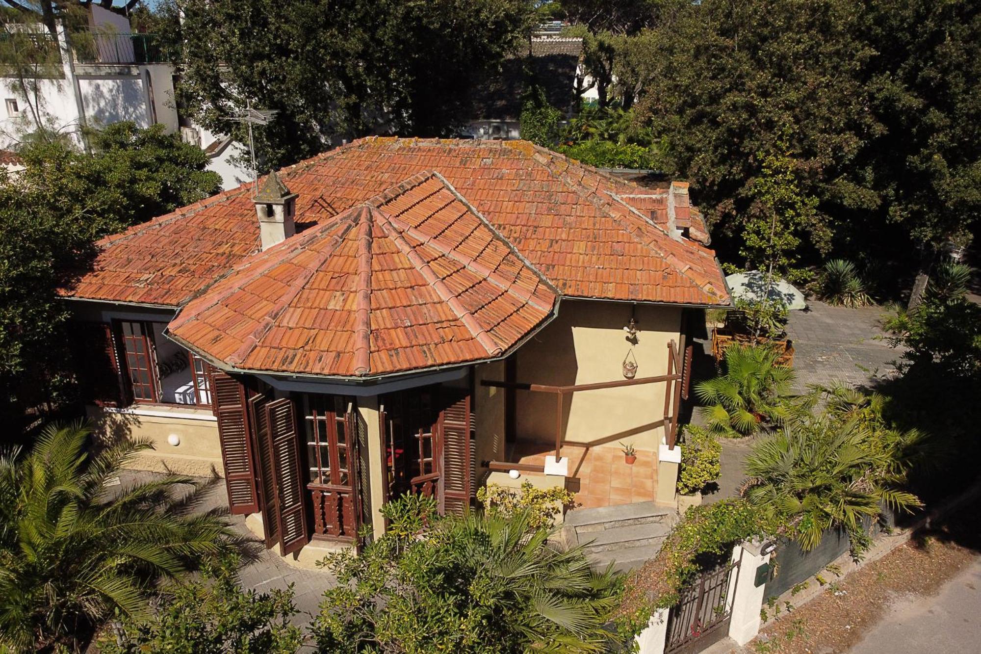 Exclusive Charming Villa - Free Parking 400 Mq Garden - Rome Airport - Roseto Villa Dream Fregenae Buitenkant foto