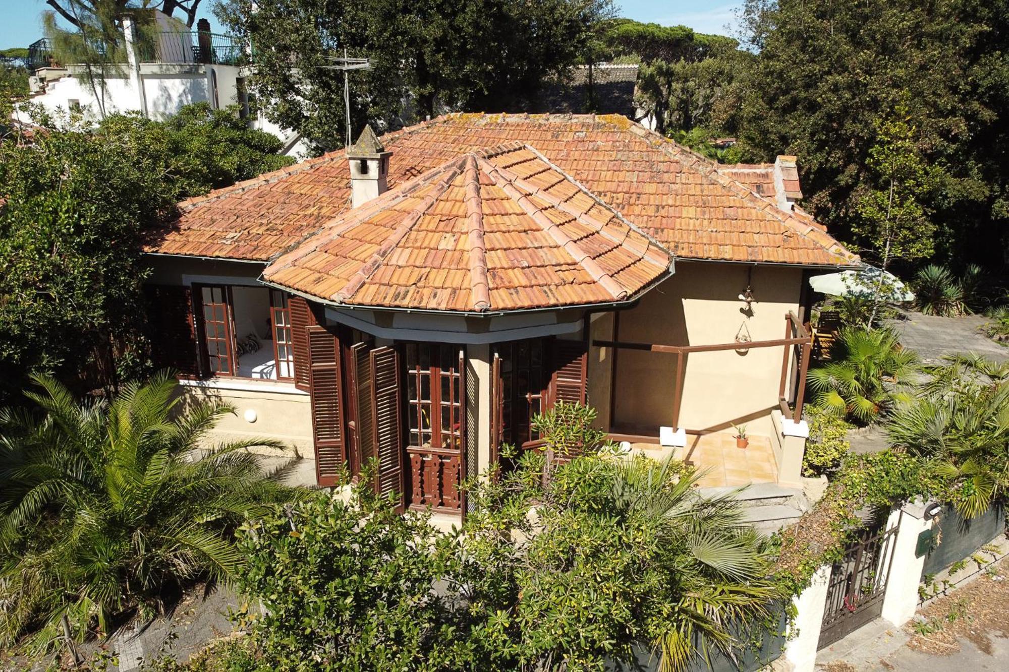 Exclusive Charming Villa - Free Parking 400 Mq Garden - Rome Airport - Roseto Villa Dream Fregenae Buitenkant foto